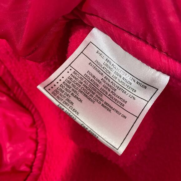 Ariat Women's Hybrid Camo Puffer Vest Stretch Side Panels Hot Pink Small - Picture 6 of 9